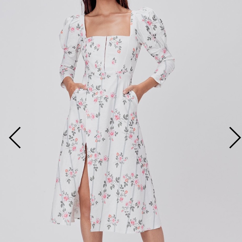 SOLD For love and lemons rose striped dress